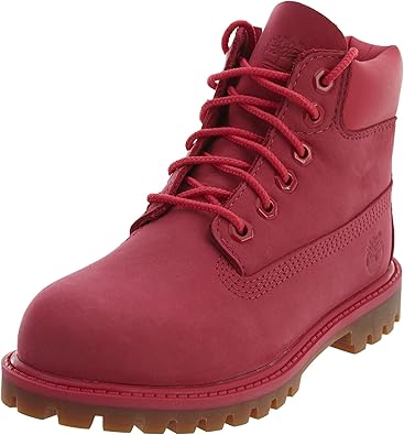 baby red timberland boots