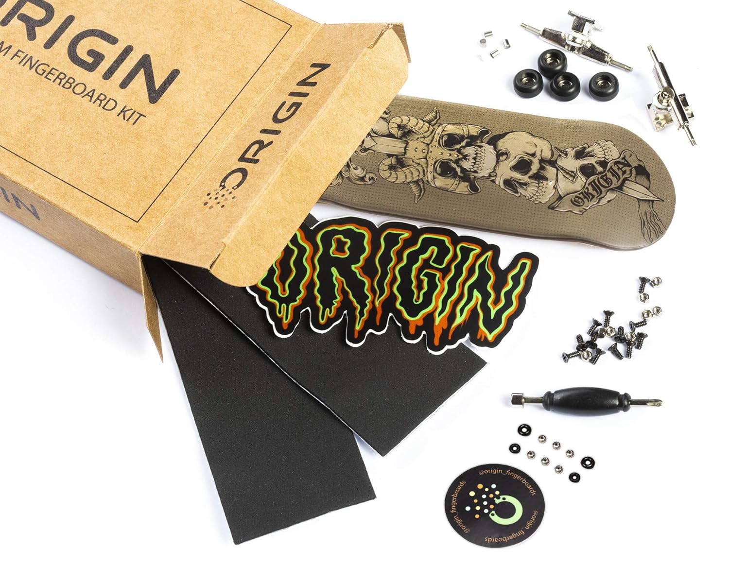 Origin Fingerboards Premium Graphic Fingerboard Kit 32mm