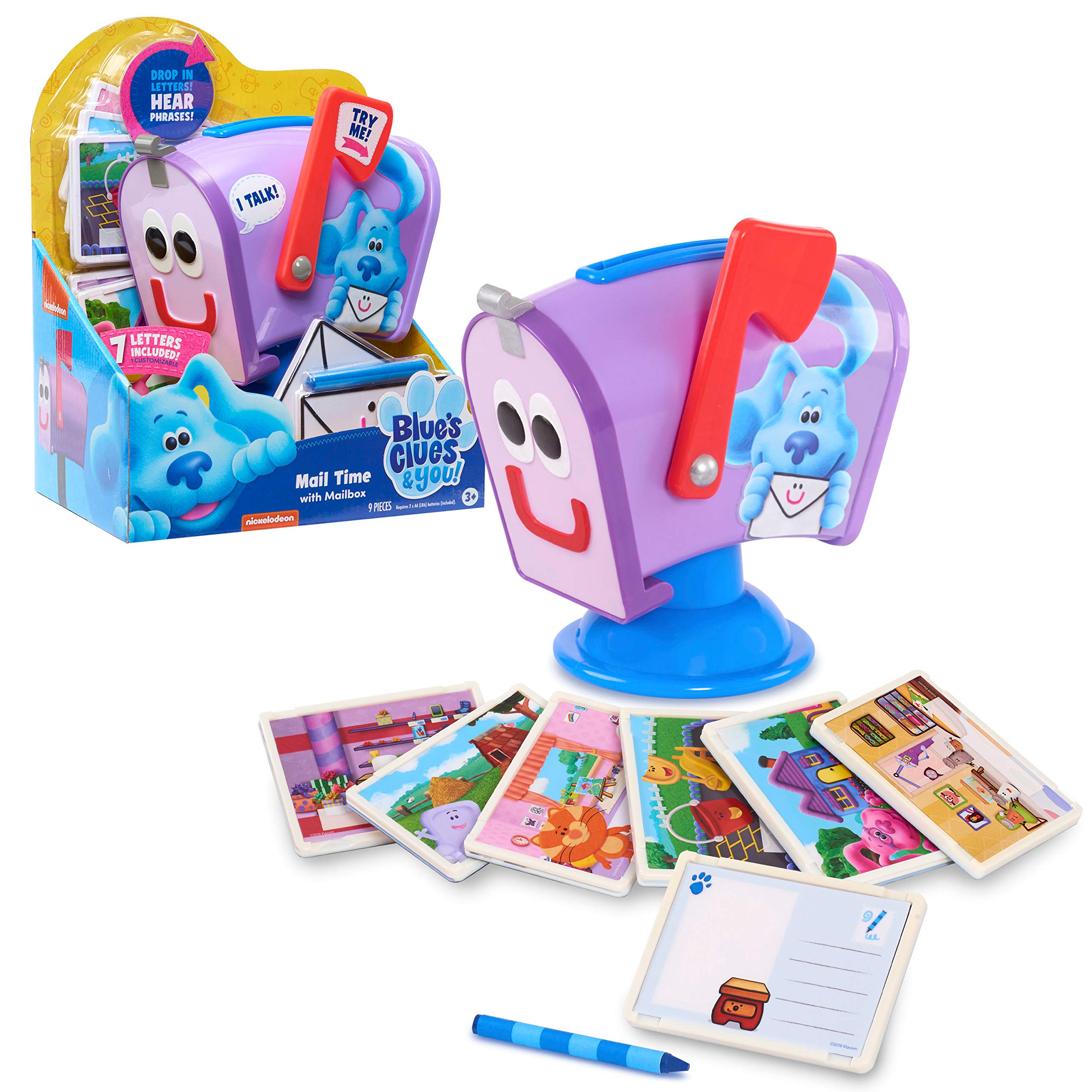 Blue's Clues & You! JPL49650 Mail Time with Mailbox, Multi-Color