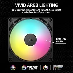 CORSAIR RS140 ARGB 140mm PWM Fans – Daisy-Chain