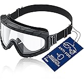 Dräger X-pect 4800/4900| Anti-Fog & Anti-Scratch Safety Goggles with Double Screen | For Professional or Personal Use