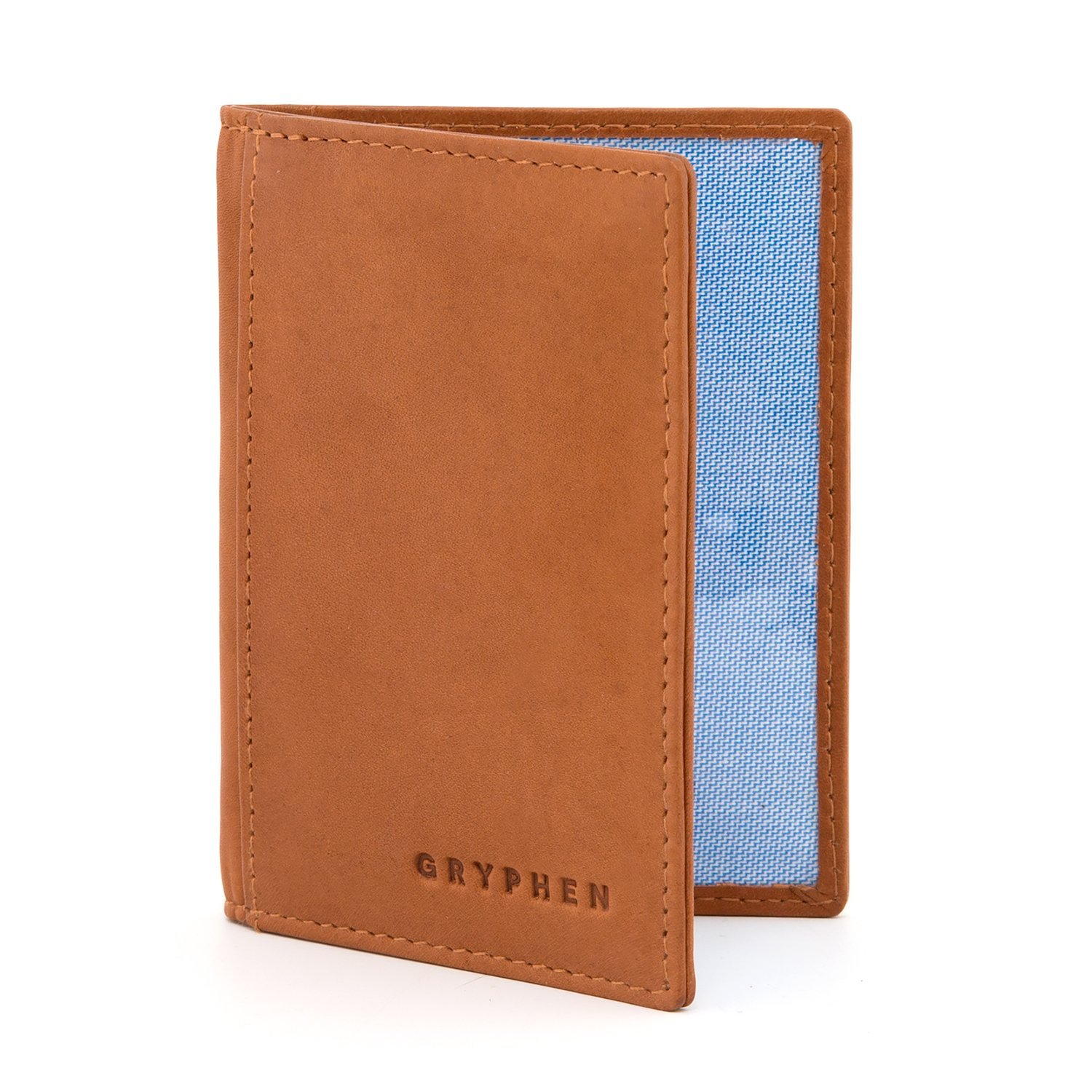 Gryphen The Hoxton Leather Oyster Card/Travel Pass Holder (Tan)