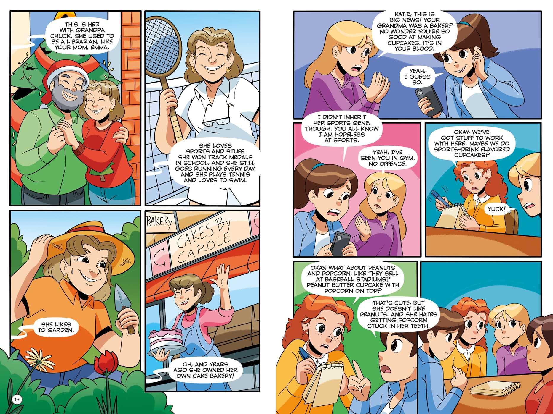 Katie, Batter Up! The Graphic Novel (Cupcake Diaries: The Graphic Novel) Katie, Batter Up! The Graphic Novel (Cupcake Diaries: The Graphic Novel) Paperback Kindle Hardcover