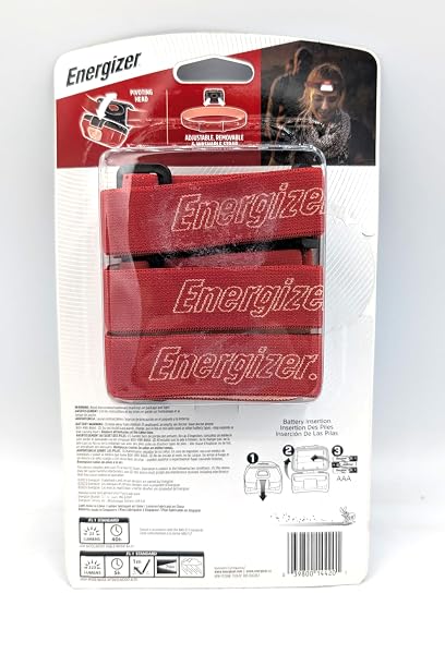 ENERGIZER MULTI-COLORED LED HEADLAMP FLASHLIGHT WITH BATTERIES (3 PACK)