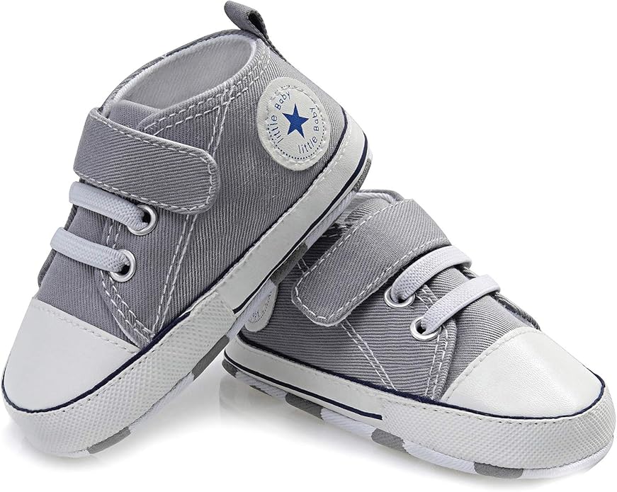 Baby First Walking Shoes boy Girls Infant Canvas Shoes Newborn Infant