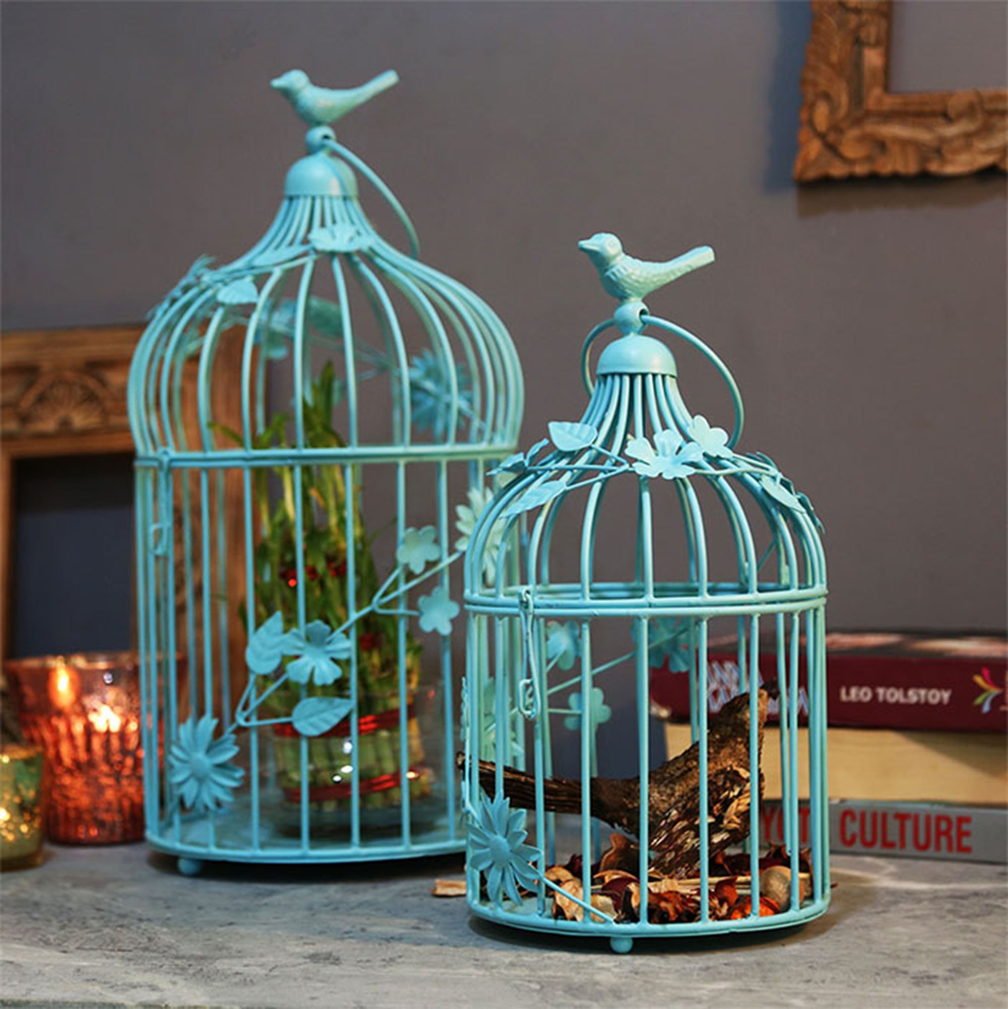 Homesake Antique Lantern Bird Cage Home Buy Online In Bosnia And Herzegovina At Desertcart
