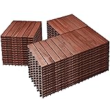 PrimeZone 54 PCS FSC Certified Acacia Wood