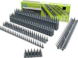 S4U Fence Wall Spikes 12pcs Anti-Climb Deterrent 44.3cm Grey view 4