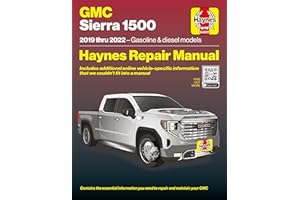 Haynes GMC Sierra 1500 (2019–2022) Repair Manual: Covers 2.7L, 4.3L, 5.3L & 6.2L Gas Engines, 3.0L LM2 Diesel – Maintenance, Repairs, Troubleshooting & Wiring Diagrams