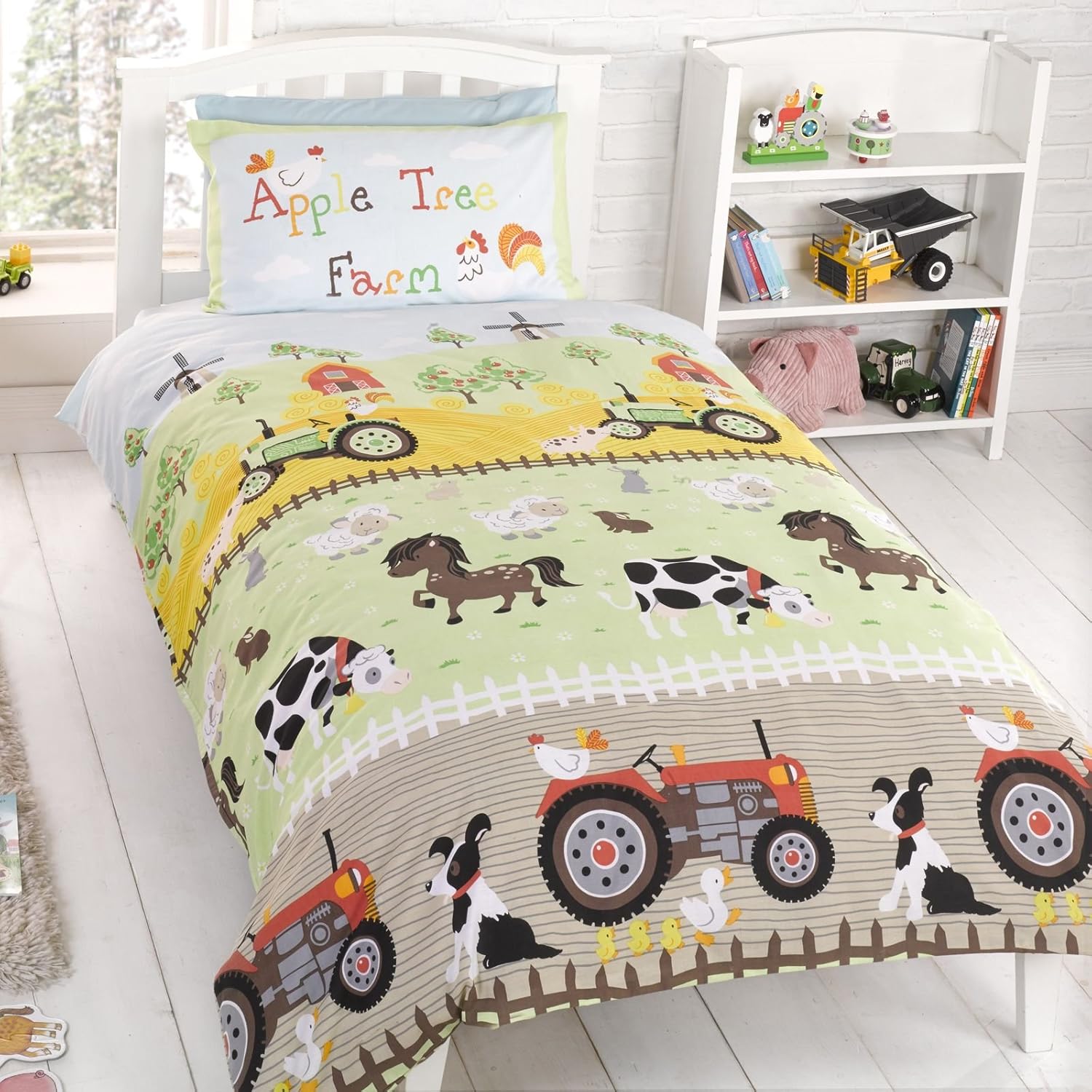 Apple Tree Farm Junior/Toddler Duvet Cover & Pillowcase Set