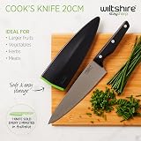 Wiltshire Staysharp 20cm Cook's Knife, Stainless Steel, Self-Sharpening view 3