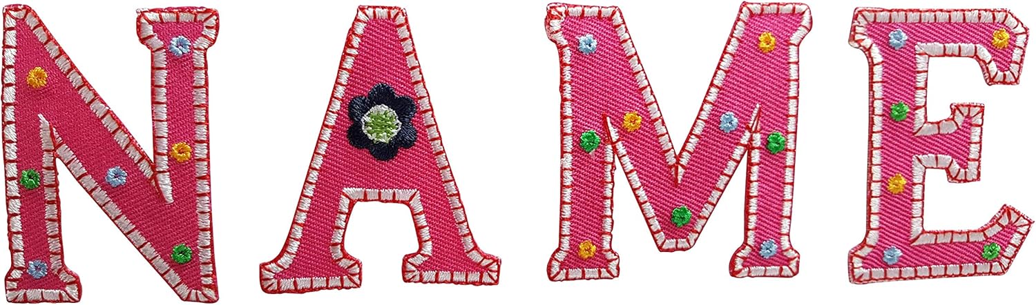 5 Iron On Letters 5cm Trickyboo Army Unique Letters Lettering Sew Textile Special Decoration Patches Christmas Gift And Alphabet Small Iron Personalise Boy Sewing Gifts Toddler Ideas Home Wife Crafts Decor Stick Personalised