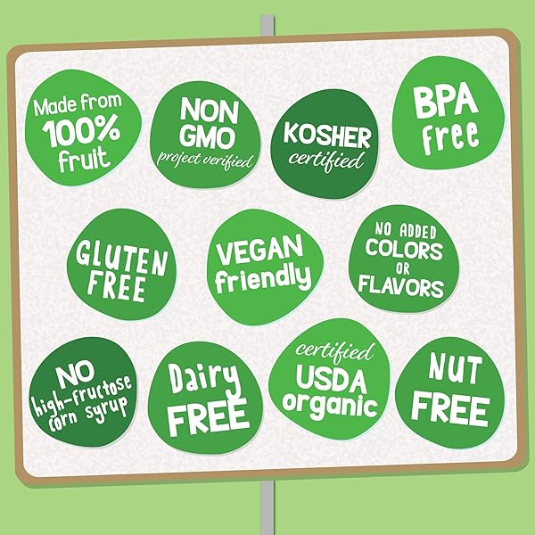 GOGO SQUEEZ ORGANIC APPLESAUCE, APPLE BANANA, 3.2 OUNCE (4 POUCHES), GLUTEN FREE, VEGAN FRIENDLY, UNSWEETENED APPLESAUCE, RECLOSEABLE, BPA FREE POUCHES