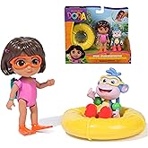 Dora, Splash-Splash Adventure Pack, with Dora & Boots Toy Figures & Accessories, Kids Toys for Girls & Boys Ages 3 and Up