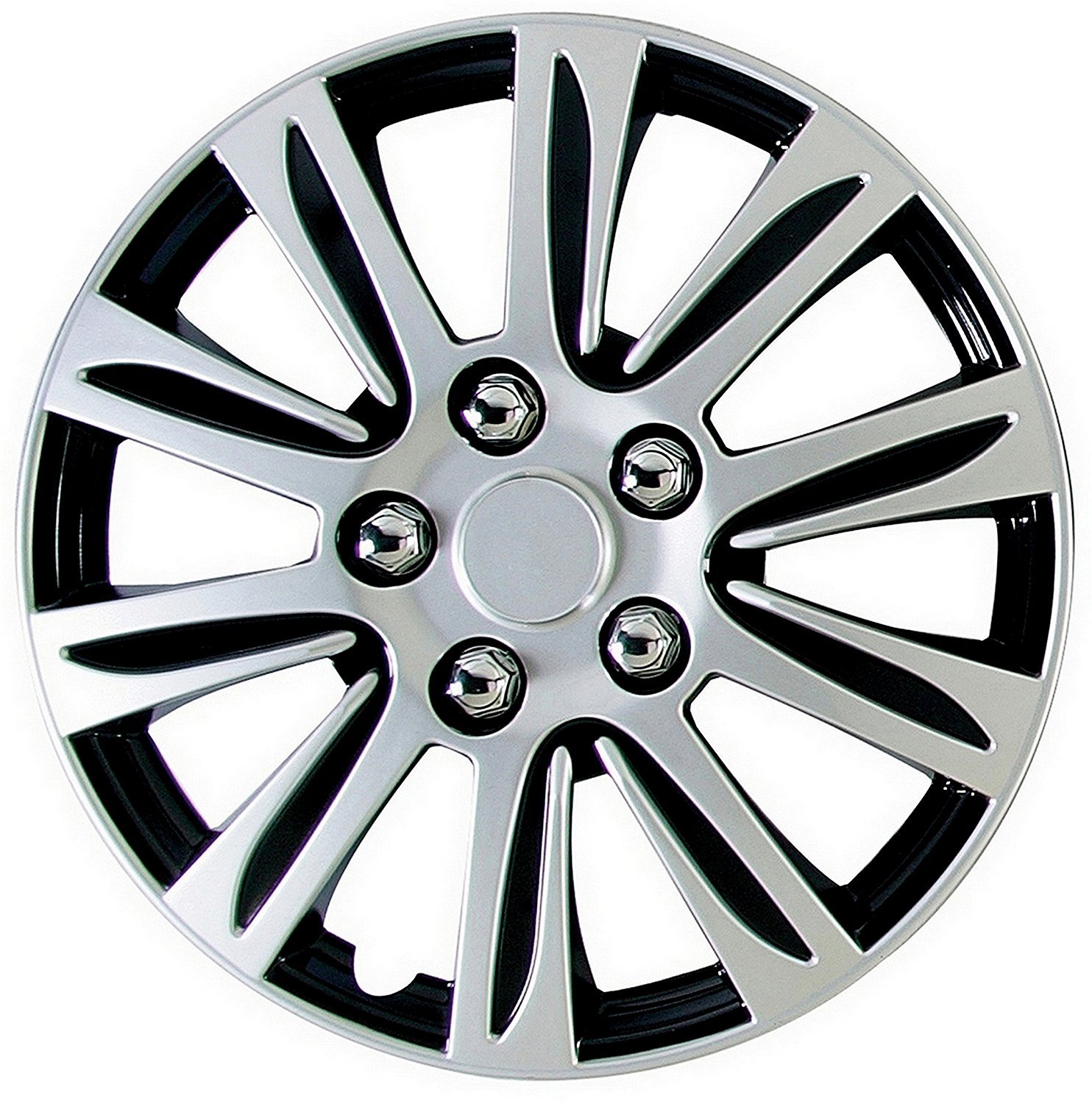 Set of 4 CAR+ Marina Bay 16 inch Hubcaps Easy to install 508136S Two