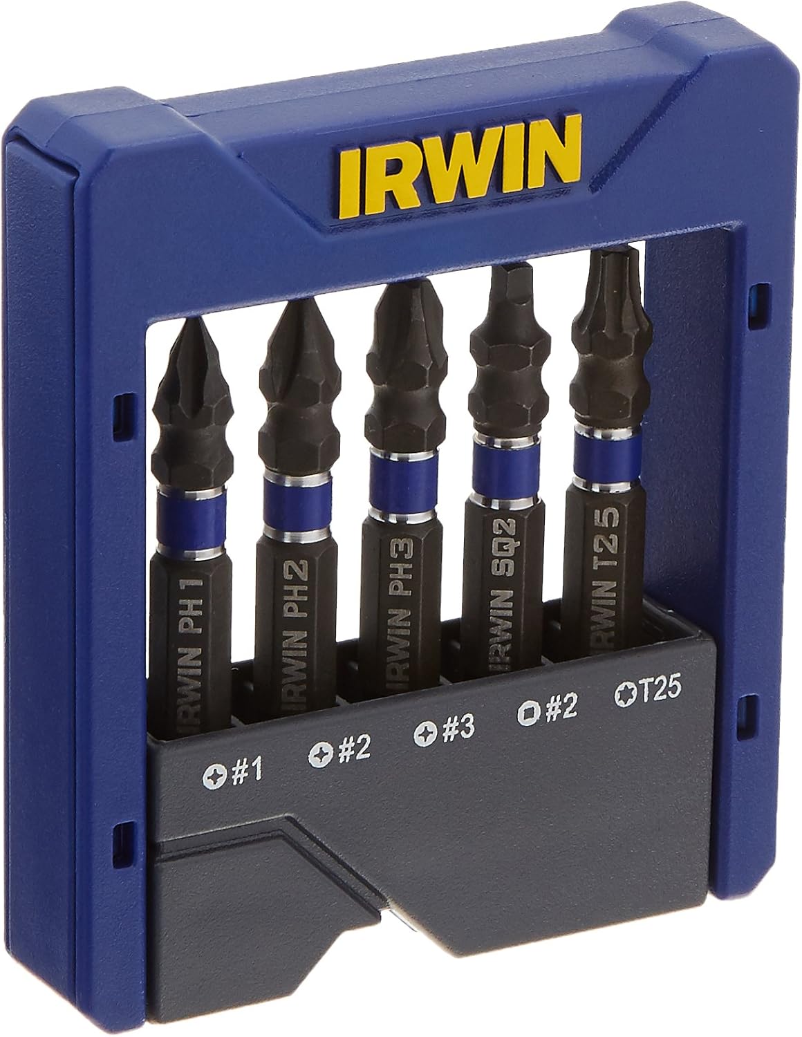 Irwin Tools 1866976 Impact Performance Series Assorted Power Bit Pocket Set (5 Piece)