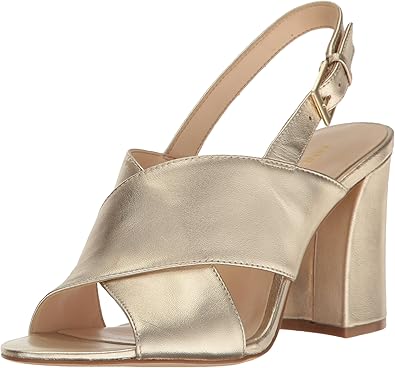 metallic dress sandals