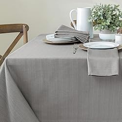 Benson Mills Textured Fabric Table Cloth, for