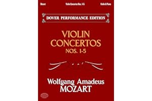 Violin Concertos Nos. 1-5: with Separate Violin Part