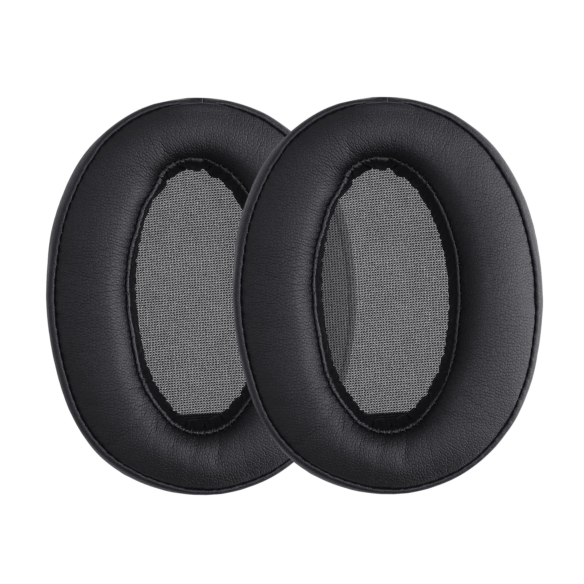 kwmobile 2x Headphone EarpPads for Sony WH-H910N Replacement Ear Pads - Headphone Ear Covers - Black