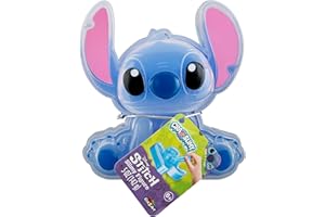 CRA-Z-ART CRA-Z-Slimy Stitch Slime Toy- Glossy, Stretchy, Super Soft, Smooth Blue Stitch Slime with Stitch Shaped Confetti Mix-Ins for Boys and Girls, Lilo and Stitch Kids Toy Gift