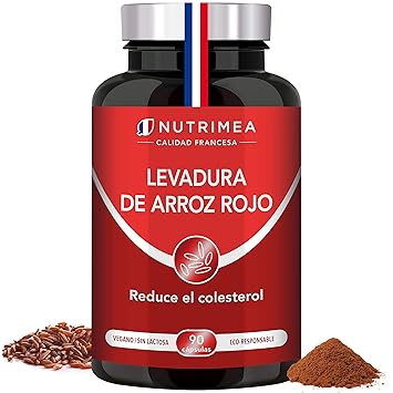 Levadura Roja de Arroz Coenzima Q10 Baja Tu Colesterol Monacolina ...