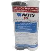 Watts Premier 5-Micron White Melt Sediment Filter Cartridge 10" 2-Pack | Fits Whole House Wh-Ld and Most 9.5X2.5" Housings Reduces Dirt Silt Rust Replace Every 3-6 Months Extra-Fine Particle Filter