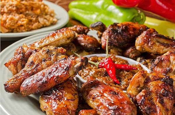 HELEN’S TROPICAL-EXOTICS JAMAICAN JERK SEASONING – 8 OUNCE SHAKER – ULTIMATE BBQ CARIBBEAN JERK CHICKEN SEASONING DRY RUB FOR MEATS, SEAFOOD AND VEGETABLES – MADE IN THE USA
