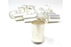 Wire Ferrules Sky High Car Audio Crimp Cable 1/0 Gauge 25 Pack Copper Tinned