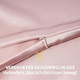 ZIMASILK 100% Mulberry Silk Pillowcase 19 Momme 80x80 Light Plum view 6