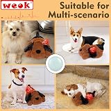 WEOK Puppy Heartbeat Toy for Anxiety Relief - Crate Training Plush Friend view 6