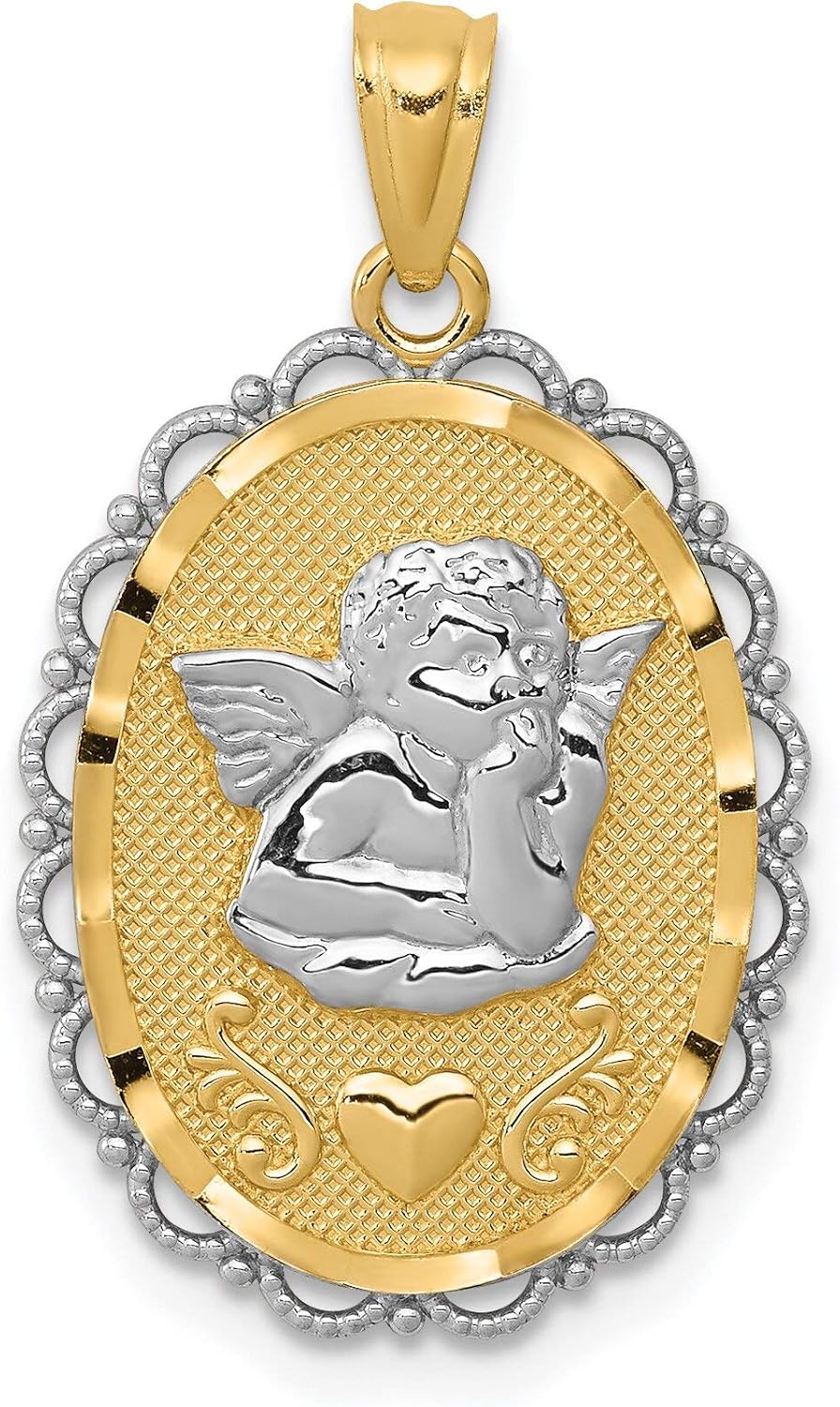 14k Gold Guardian Angel Charm Deals, 54 