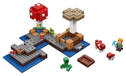 Lego Minecraft Le Biome Champignon 21129 Jeu De Construction