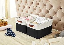 DECOMOMO Storage Bins | Fabric Storage Basket for