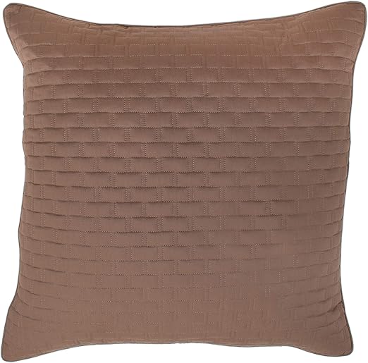 Amazon Com Bedvoyage Rayon Viscose Bamboo Quilted Euro Sham