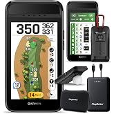 Garmin Approach G82 Golf Launch Monitor &amp; GPS Handheld Bundle | Large Color Touchscreen, 15HR Battery, 43K Courses, Putting Stroke Length &amp; Tempo | Includes 5000mAh Portable Charger &amp; Case