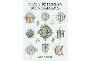 2,100 Victorian Monograms (Lettering, Calligraphy, Typography)
