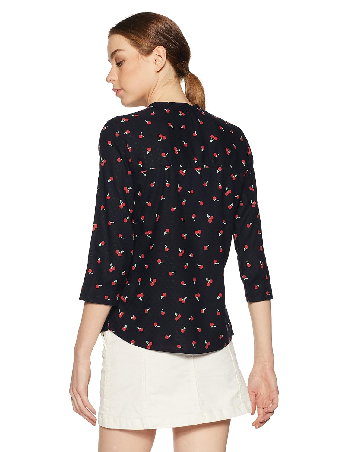 marks & spencer women's floral regular fit shirt