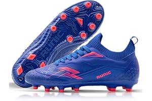 RUNIC Men’s Soccer Cleats – Lightweight Speed & Grip – Ankle Sock for Control, Comfort & Stability on All Pitches
