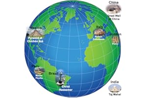 7 wonders of world locations