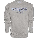 Blue 84 NBA unisex-adult Nba Officially Licensed Crewneck Sweatshirt Throwback