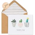 thumbnail image 2 of Papyrus S S With Envelopes, Succulents (20-Count Thank You Card 2 of 9