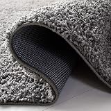 Prime Plus Extra Thick 5cm Pile Shaggy Rug Dark Grey 60x110cm view 2