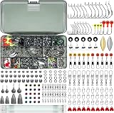 Truscend 203 Pcs Fishing Gear Kit Tackle Box Set Beginners Pro Anglers view 1