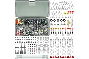 TRUSCEND Widely Used Fishing Lures & Tackle Kit Worth Every Penny, Selected Fishing Kit for Freshwater Saltwater, Economic/Giftable/Premium Fishing Gear Set Available, Starter Accessories for Family