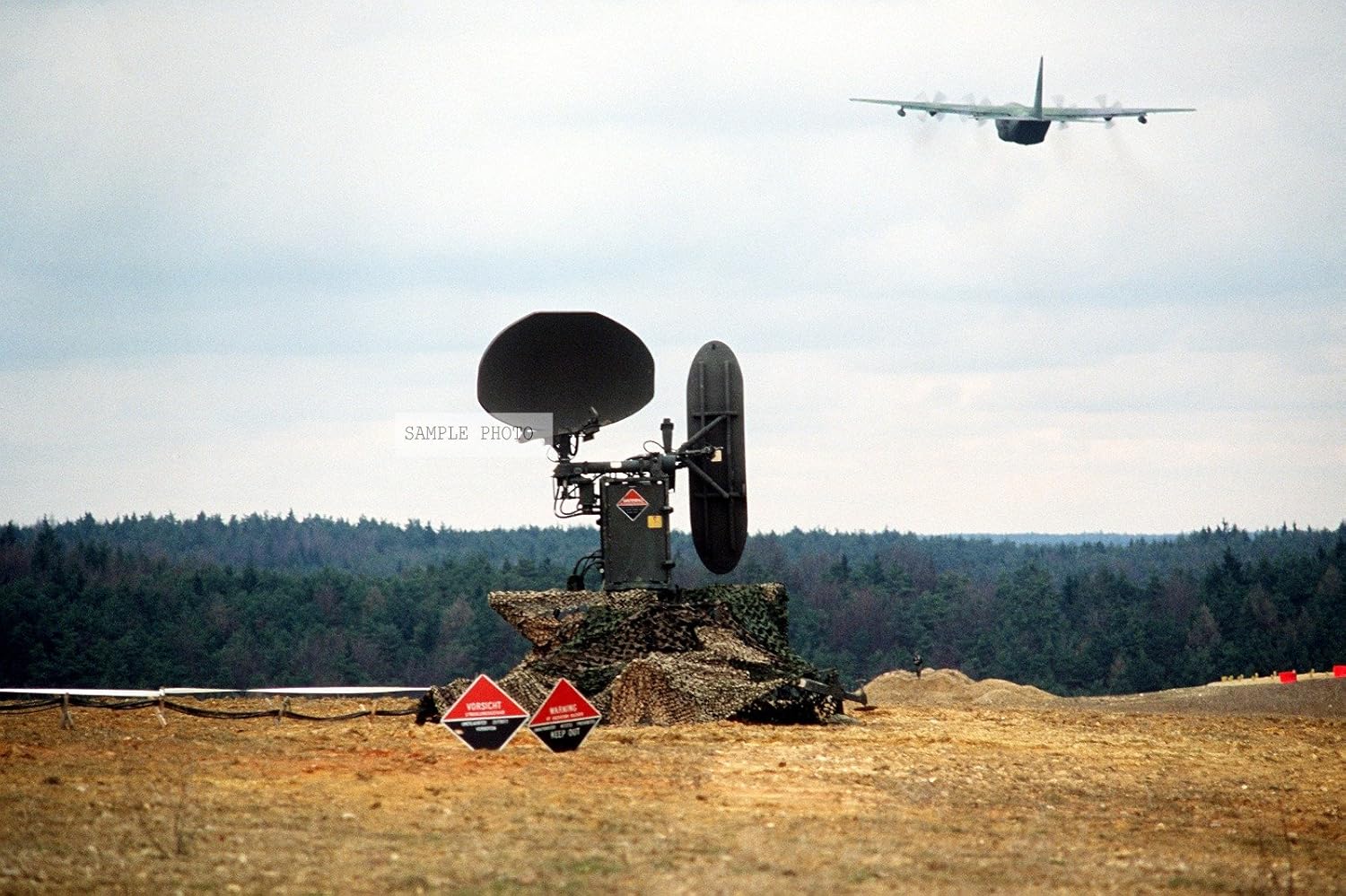 Photo An AN/TPN18A ground controlled approach radar system in