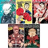 Jujutsu Kaisen Manga Series Vol. 26-30, 5 Books Collection Set by Gege Akutami