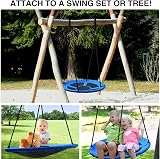 REDCAMP Large 110 cm Nest Tree Swing Seat for Children Blue 500 Lbs Capacity view 8