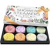Shower Steamers Aromatherapy Birthday Gifts for Women - 8 Pack Shower Bombs Gift Set, Self Care Home Spa, Boo Basket Stocking Stuffers, Christmas White Elephant Gifts for Adults Mom Wife Teens