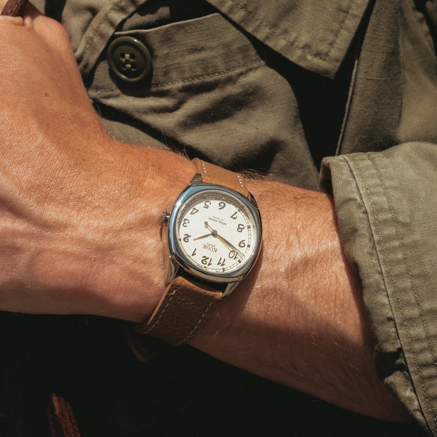 KUOE  SMITH 90-008 シルバー×ゴールド ROYAL SMITH 90-008 Silver Case with Gold Indices | Kuoe Kyoto Global